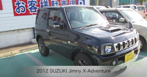 SUZUKI Jimny 2012, X-Adventure. Обзор экстерьера и интерьера.
