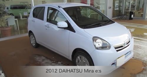 DAIHATSU Mira e:s 2012. Обзор экстерьера и интерьера.