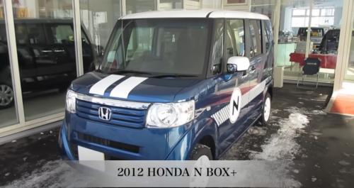 HONDA N BOX+ 2012. Обзор экстерьера и интерьера.